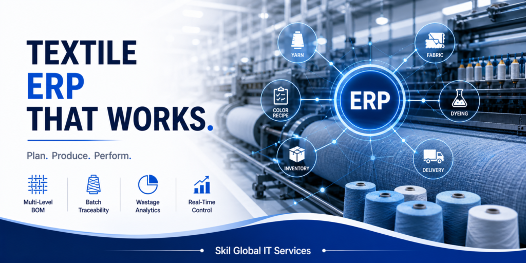 Best ERP Software for Textile Industry (2026 Guide)
