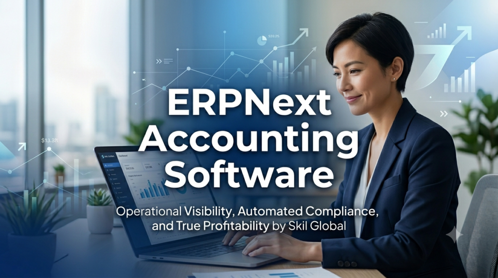 Advanced general ledger dashboard using ERPNext accounting software.